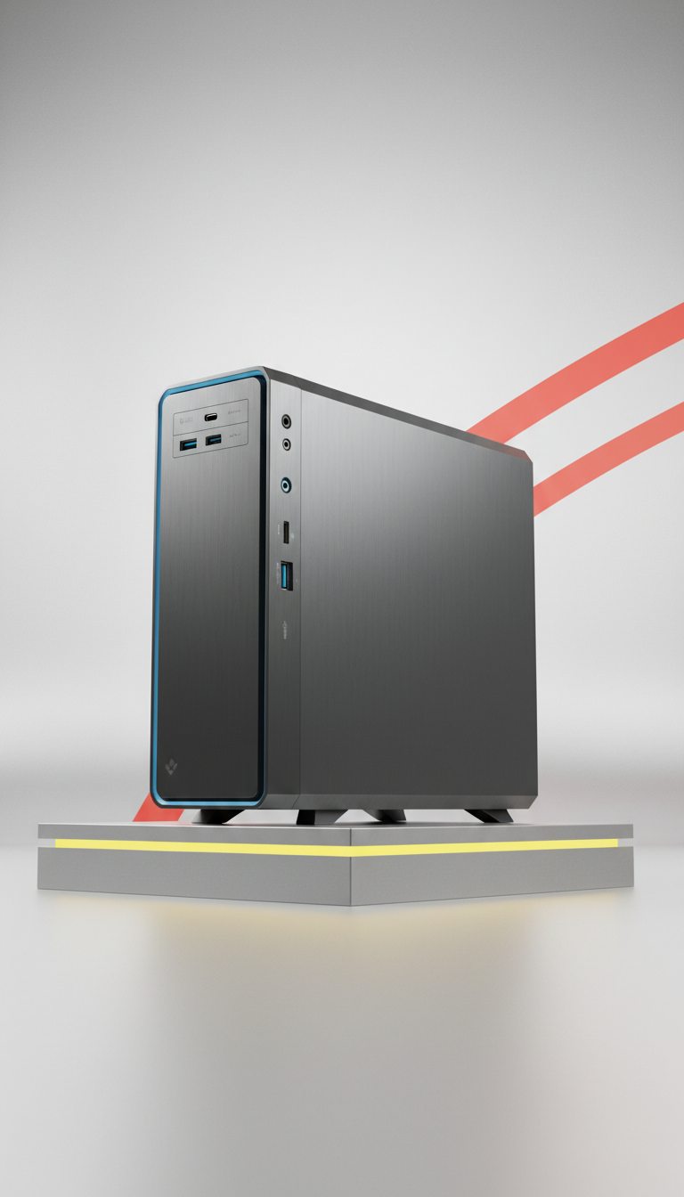 Desktop Tower With Liquid Cooling