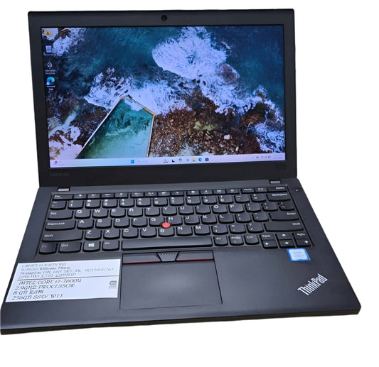Laptop Lenovo x270 intel core i7 with 8GB RAM and 256GB SSD Hard drive--REFURBRISHED