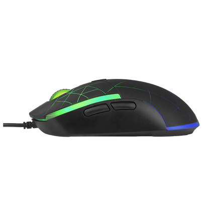M115 4000 DPI Gaming Mouse with 7 Color Backlights-  Brand New