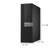 Dell OptiPlex 7050 Computer, Intel Quad Core i5 8GB RAM, 256GB SSD, W10 Pro- Refurbished